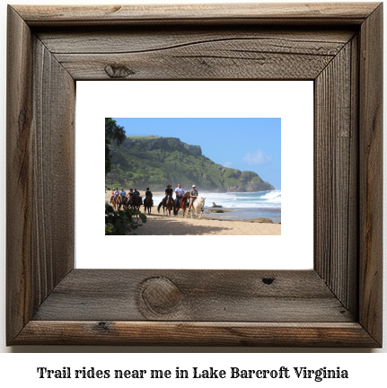 trail rides near me in Lake Barcroft, Virginia